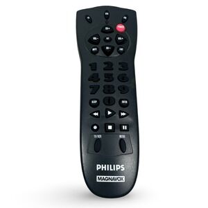 Philips Magnavox REM110 Universal Remote Control Gray TV VCR Cable CFMP0018